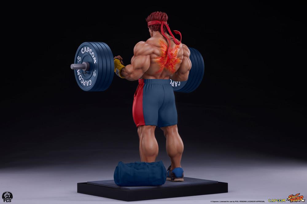 Street Fighter Premier Series Ryu (Powerlifting Evil Ver.) 1/4 Scale Statue Gallery Image 12