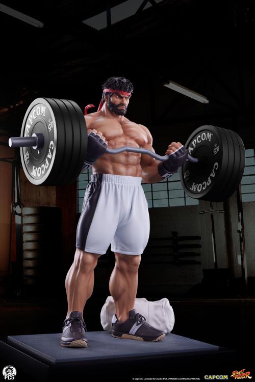 Street Fighter Premier Series Ryu (Powerlifting Battle Ver.) 1/4 Scale Statue Gallery Image 8
