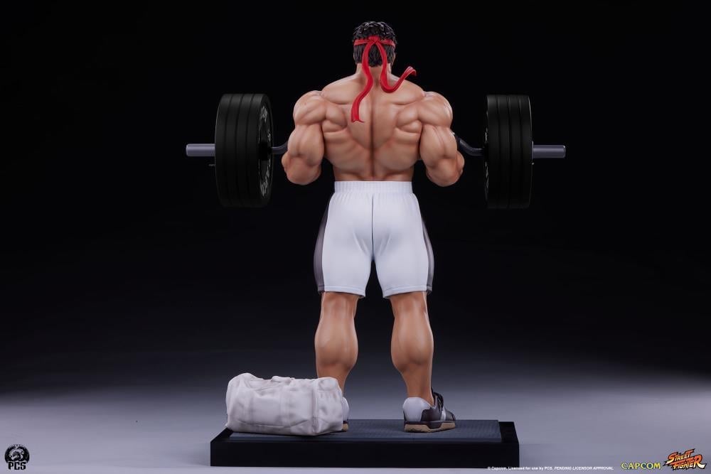 Street Fighter Premier Series Ryu (Powerlifting Battle Ver.) 1/4 Scale Statue Gallery Image 12