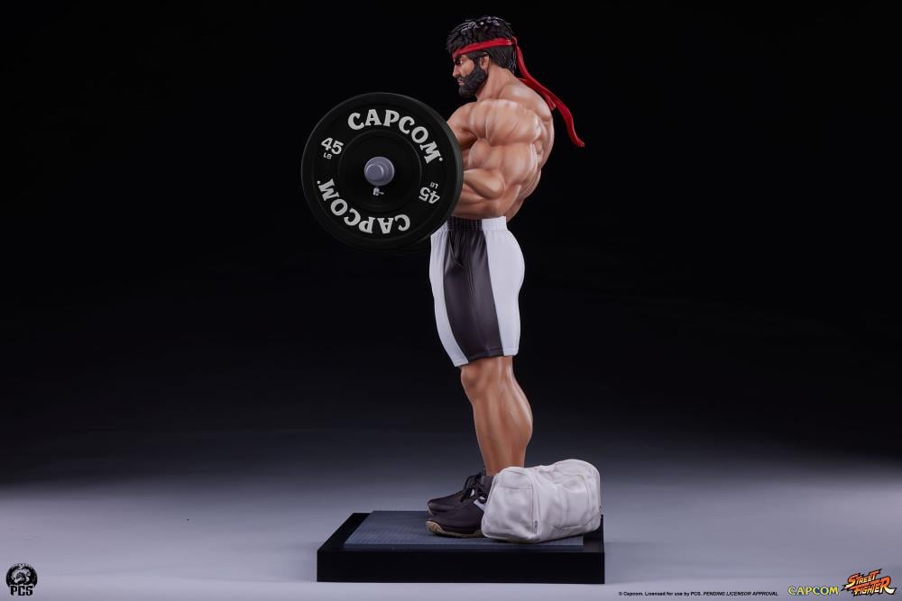 Street Fighter Premier Series Ryu (Powerlifting Battle Ver.) 1/4 Scale Statue Gallery Image 10