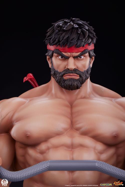 Street Fighter Premier Series Ryu (Powerlifting Battle Ver.) 1/4 Scale Statue Gallery Image 25