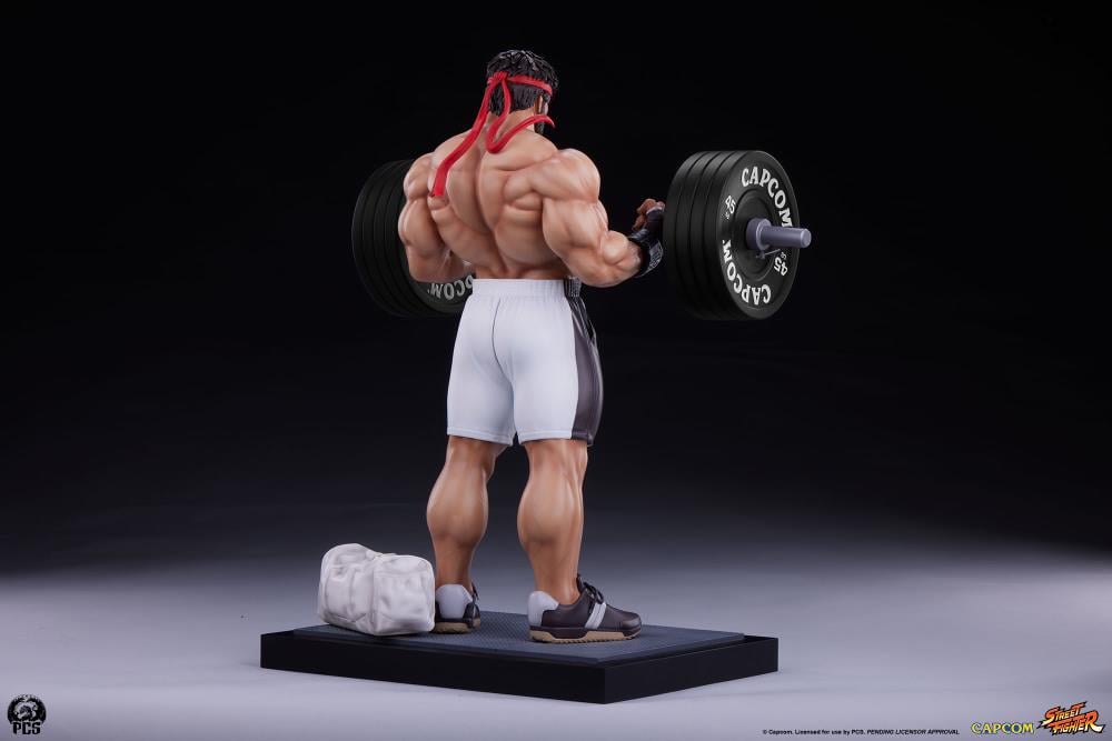 Street Fighter Premier Series Ryu (Powerlifting Battle Ver.) 1/4 Scale Statue Gallery Image 14