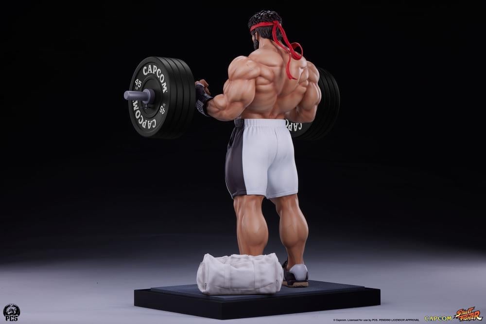 Street Fighter Premier Series Ryu (Powerlifting Battle Ver.) 1/4 Scale Statue Gallery Image 13