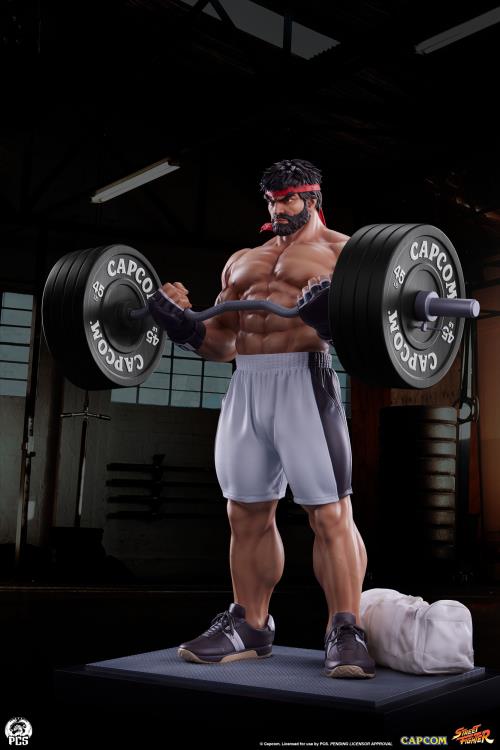 Street Fighter Premier Series Ryu (Powerlifting Battle Ver.) 1/4 Scale Statue Gallery Image 7