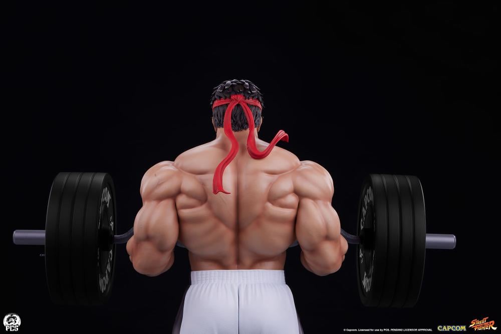 Street Fighter Premier Series Ryu (Powerlifting Battle Ver.) 1/4 Scale Statue Gallery Image 20