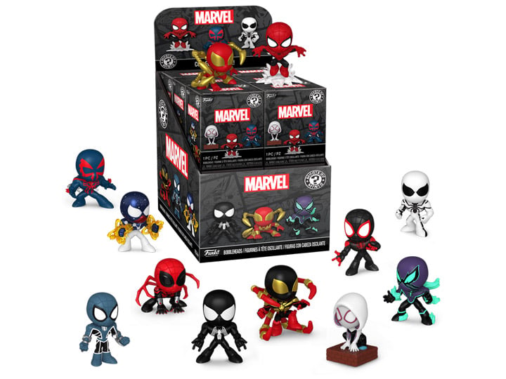 Marvel Spider-Man Mystery Minis Box of 12 Random Figures Gallery Image 1
