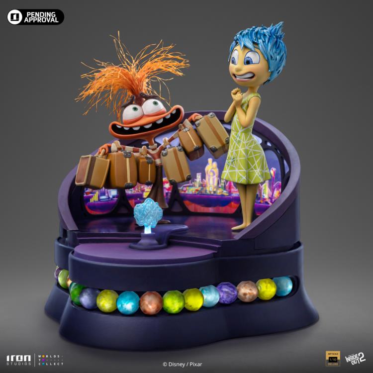 Inside Out 2 Joy and Anxiety 1/10 Deluxe Art Scale Limited Edition Statue Gallery Image 4