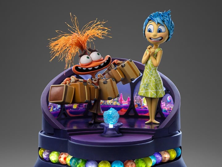 Inside Out 2 Joy and Anxiety 1/10 Deluxe Art Scale Limited Edition Statue Gallery Image 1