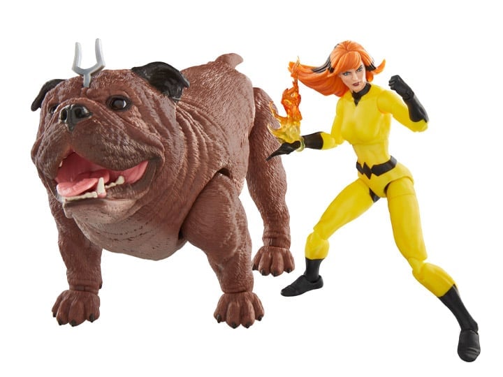 Inhumans Marvel Legends Lockjaw and Marvel's Crystal Action Figure Two-Pack Gallery Image 1