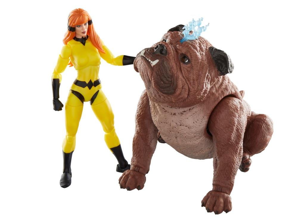 Inhumans Marvel Legends Lockjaw and Marvel's Crystal Action Figure Two-Pack Gallery Image 3