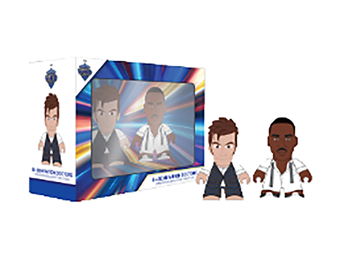 Doctor Who Titans Fourteenth & Fifteenth Doctors SDCC 2024 Exclusive Vinyl Figure Two-Pack Gallery Image 1