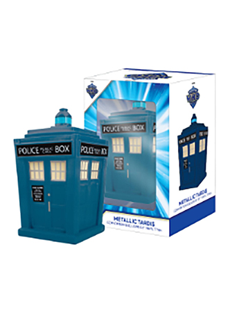 Doctor Who Fifteenth Doctor Met Blue TARDIS SDCC 2024 Exclusive Vinyl Figure Gallery Image 2