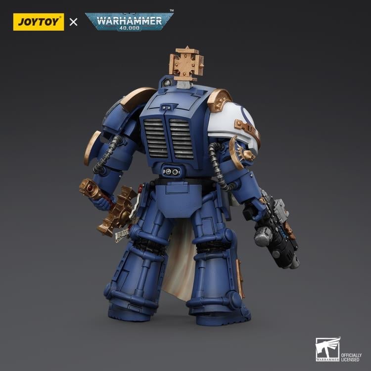 Warhammer 40K Ultramarines Captain in Terminator Armor 1/18 Scale Action Figure Gallery Image 5