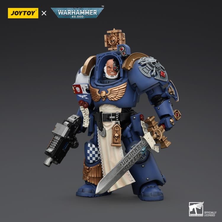Warhammer 40K Ultramarines Captain in Terminator Armor 1/18 Scale Action Figure Gallery Image 6