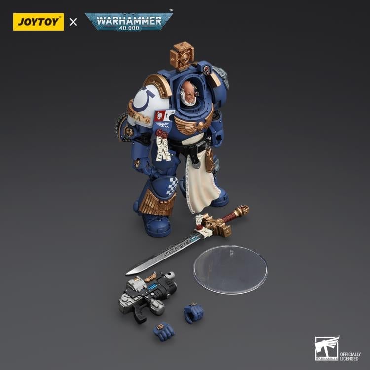 Warhammer 40K Ultramarines Captain in Terminator Armor 1/18 Scale Action Figure Gallery Image 10