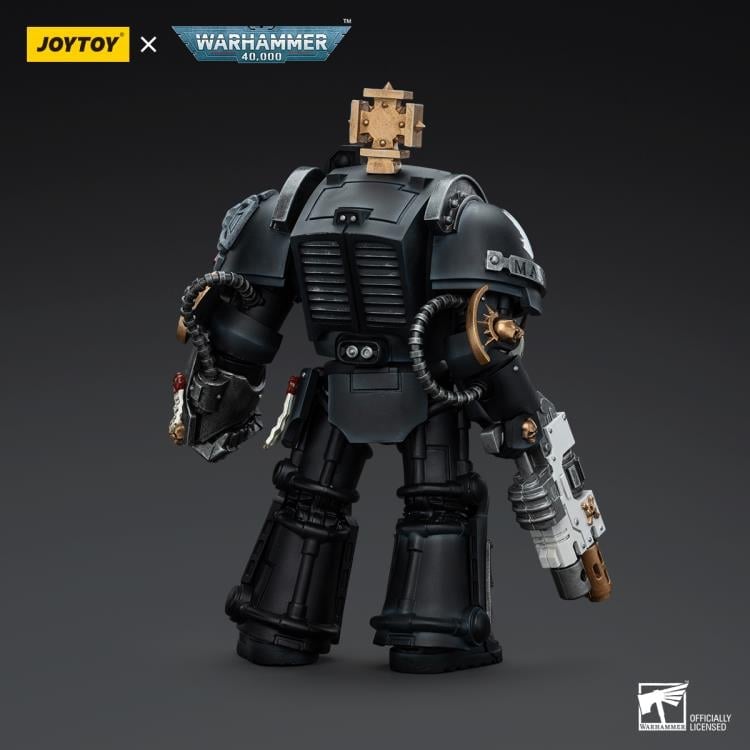 Warhammer 40K Iron Hands Captain in Terminator Armor 1/18 Scale Action Figure Gallery Image 5