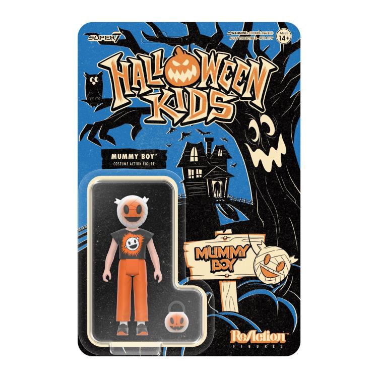 Halloween Kids ReAction Mummy Boy (Super7 Graphic Tee) Figure