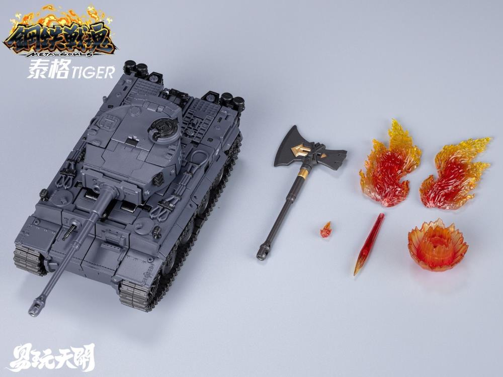 Metal Souls YW2412 Tiger Figure
