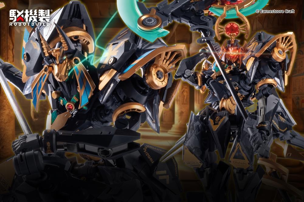 ラピスラズリ アヌビス Robot Build RB-12ah Anubis & Horus Transformation Package Figure