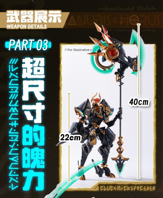 Robot Build RB-12ah Anubis & Horus Transformation Package Figure Gallery Image 32