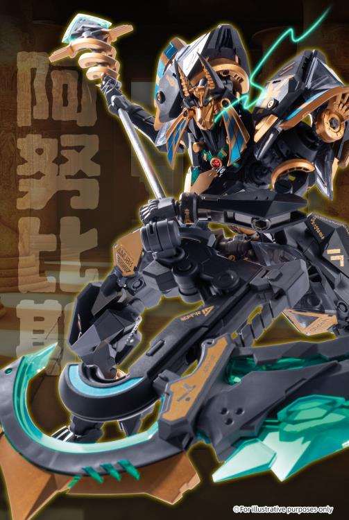 ラピスラズリ アヌビス Robot Build RB-12ah Anubis & Horus Transformation Package Figure