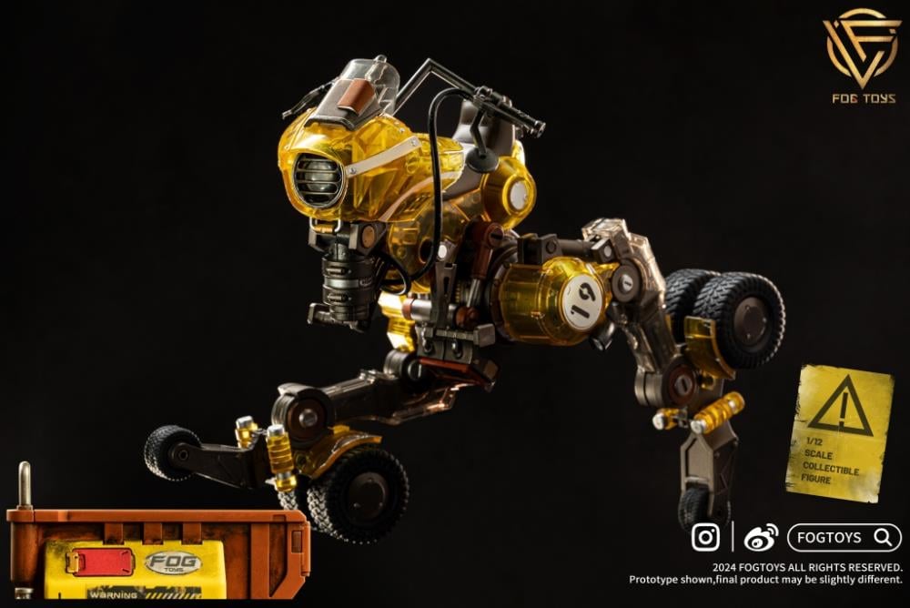 Fantasy Alphabet Series Raptor (Translucent Ver.) 1/12 Scale Vehicle Gallery Image 4