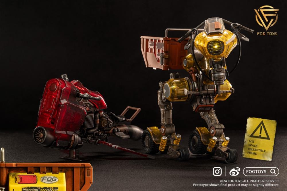 Fantasy Alphabet Series Raptor (Translucent Ver.) 1/12 Scale Vehicle Gallery Image 13