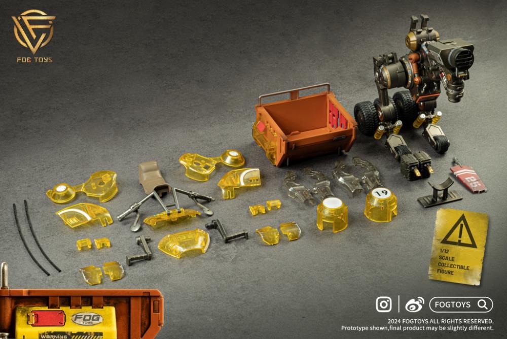 Fantasy Alphabet Series Raptor (Translucent Ver.) 1/12 Scale Vehicle Gallery Image 11