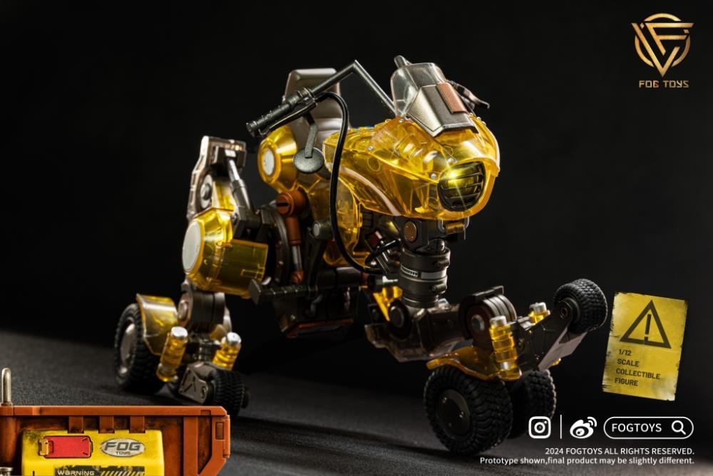Fantasy Alphabet Series Raptor (Translucent Ver.) 1/12 Scale Vehicle Gallery Image 5