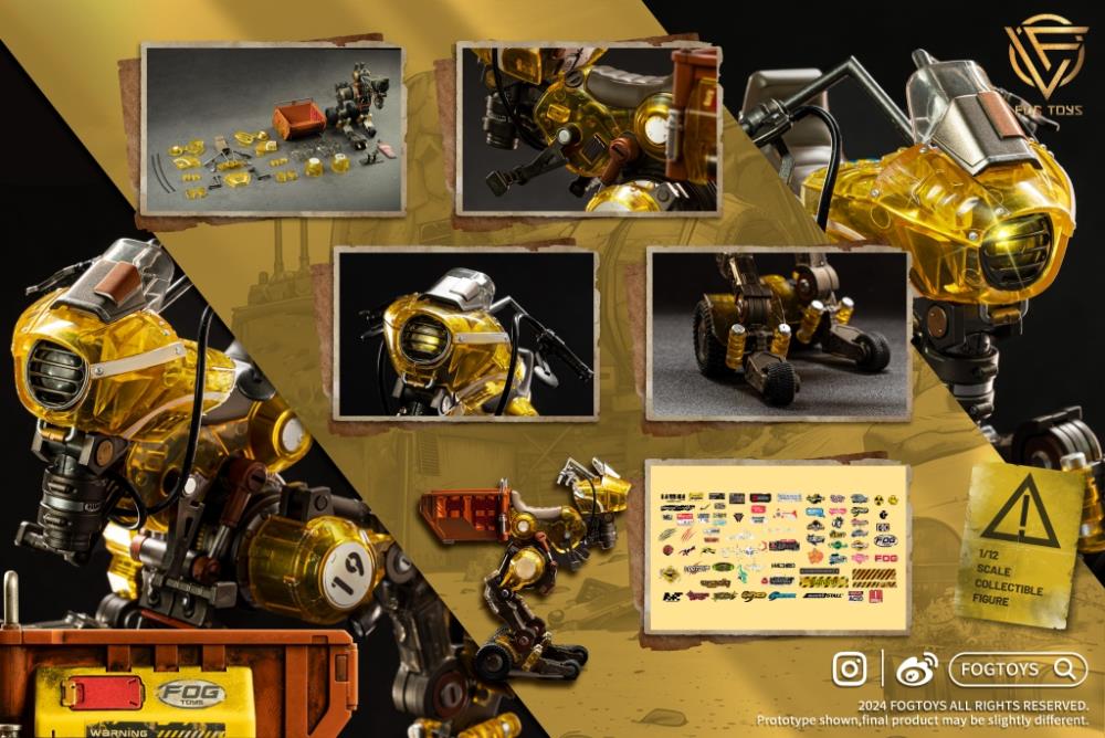Fantasy Alphabet Series Raptor (Translucent Ver.) 1/12 Scale Vehicle Gallery Image 12