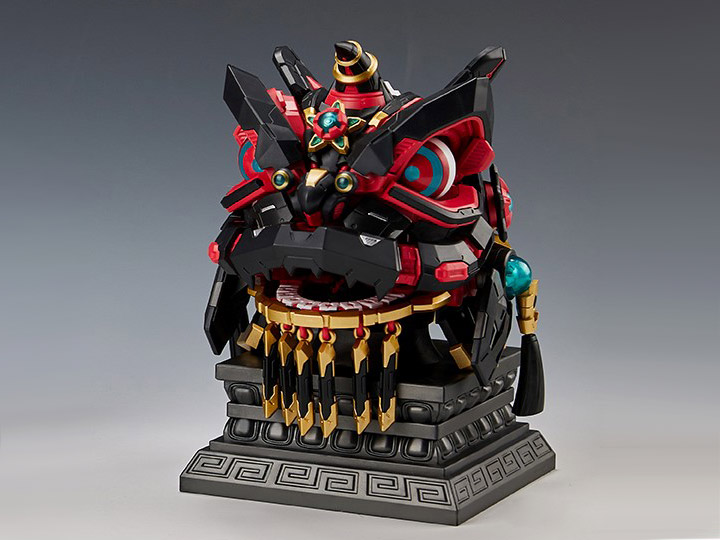 Lion Dance Assembly Model Classic of Mountains and Seas Black Lion Model Kit Gallery Image 1