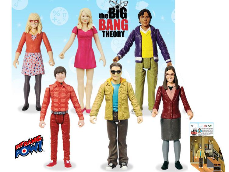 The Big Bang Theory 3.75" Figure Series 01 - Set of 6 Gallery Image 1
