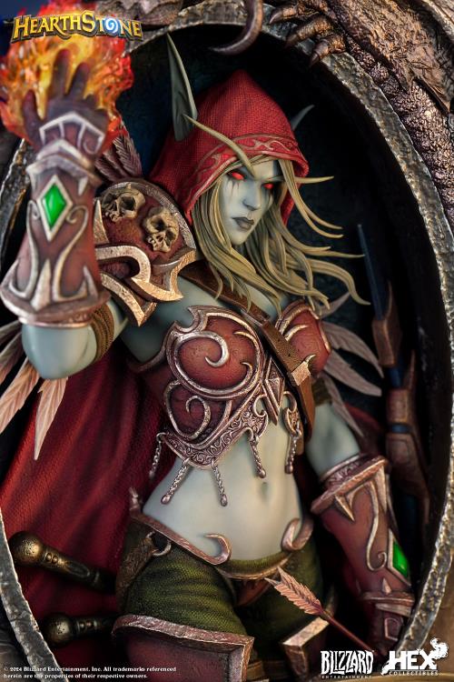 Hearthstone Sylvanas Windrunner (10th Anniversary) Limited Edition 3D Art Frame Gallery Image 7