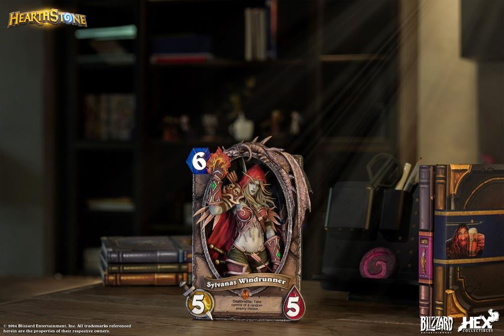 Hearthstone Sylvanas Windrunner (10th Anniversary) Limited Edition 3D Art Frame Gallery Image 3