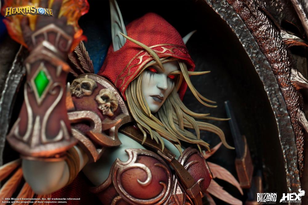 Hearthstone Sylvanas Windrunner (10th Anniversary) Limited Edition 3D Art Frame Gallery Image 6