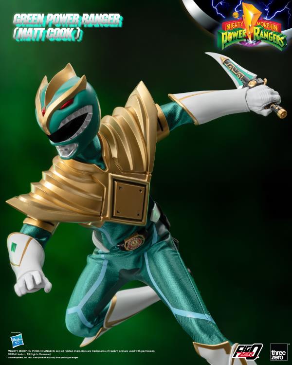 Mighty Morphin Power Rangers FigZero Green Ranger (Matt Cook Ver.) 1/6 Scale PX Previews Limited Edition Figure Gallery Image 10