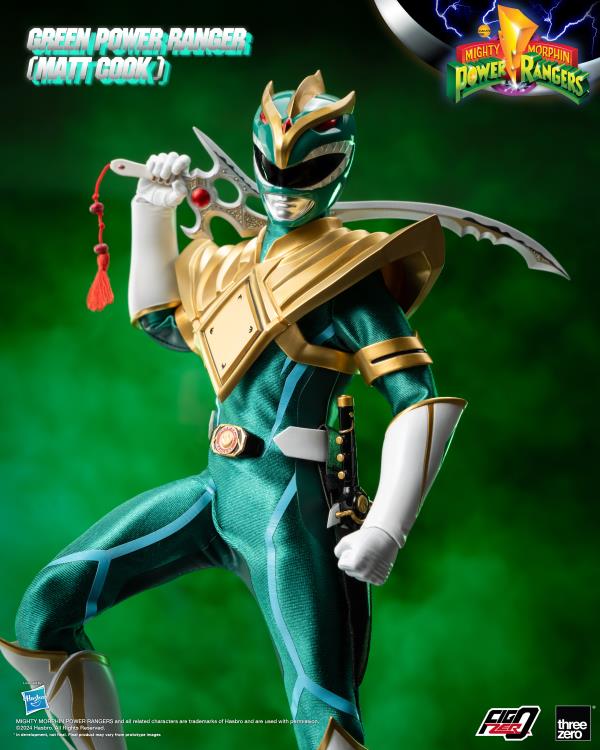 Mighty Morphin Power Rangers FigZero Green Ranger (Matt Cook Ver.) 1/6 Scale PX Previews Limited Edition Figure Gallery Image 8