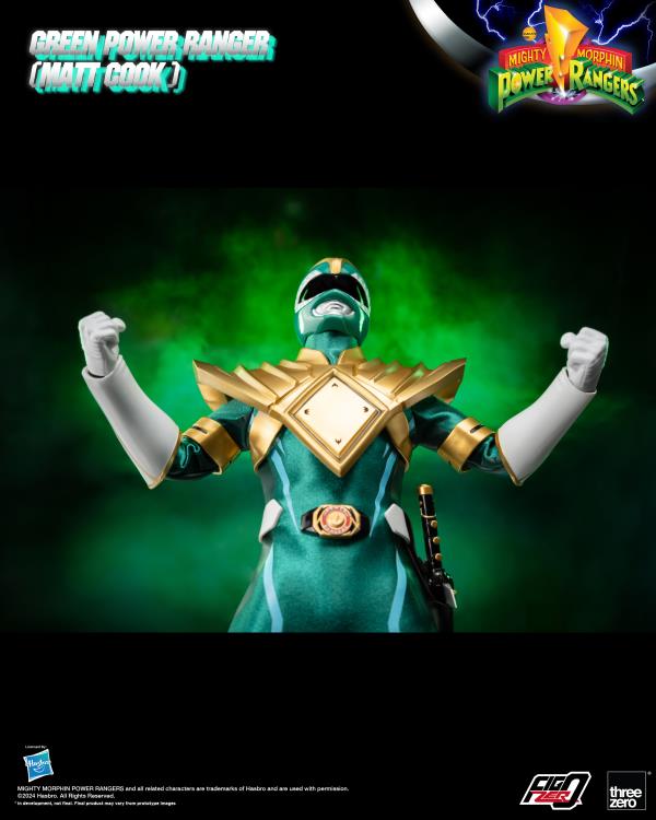 Mighty Morphin Power Rangers FigZero Green Ranger (Matt Cook Ver.) 1/6 Scale PX Previews Limited Edition Figure Gallery Image 11