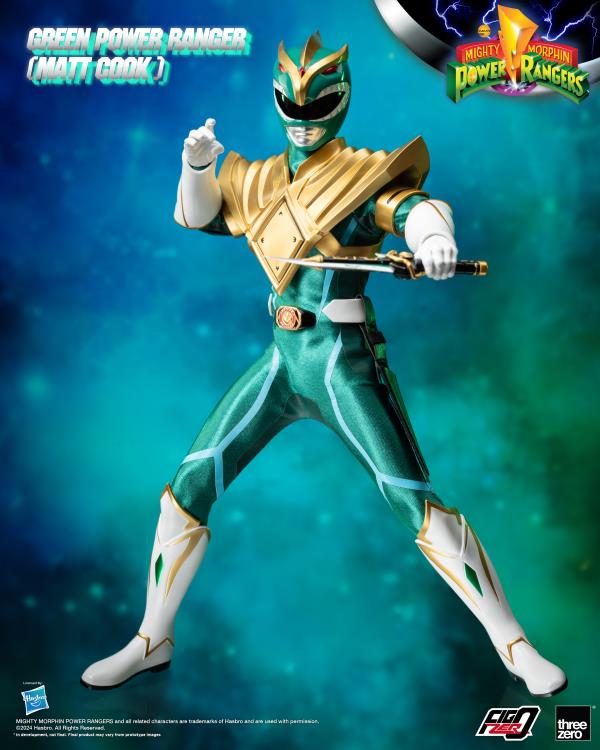 Mighty Morphin Power Rangers FigZero Green Ranger (Matt Cook Ver.) 1/6 Scale PX Previews Limited Edition Figure Gallery Image 5