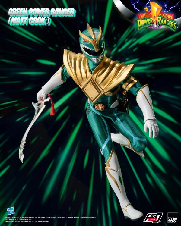 Mighty Morphin Power Rangers FigZero Green Ranger (Matt Cook Ver.) 1/6 Scale PX Previews Limited Edition Figure Gallery Image 13