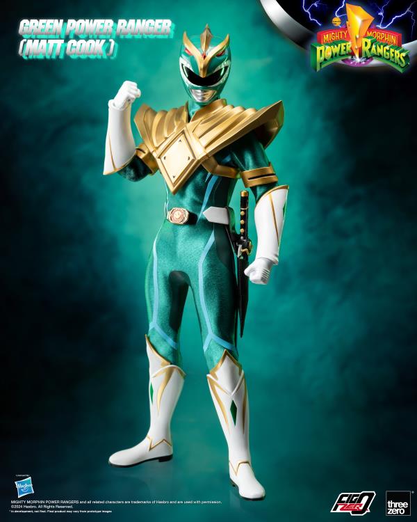 Mighty Morphin Power Rangers FigZero Green Ranger (Matt Cook Ver.) 1/6 Scale PX Previews Limited Edition Figure Gallery Image 3