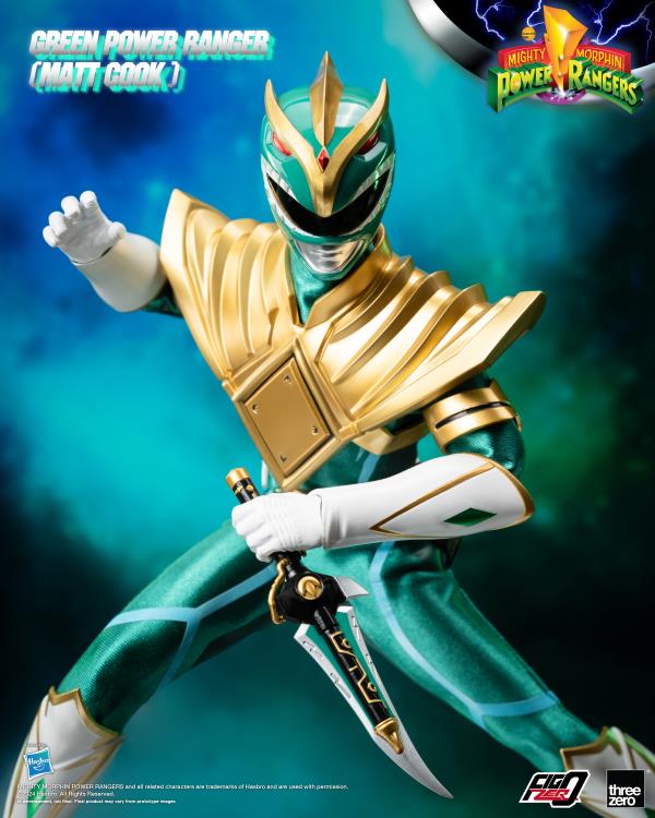 Mighty Morphin Power Rangers FigZero Green Ranger (Matt Cook Ver.) 1/6 Scale PX Previews Limited Edition Figure Gallery Image 6