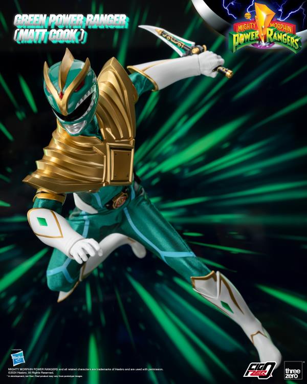 Mighty Morphin Power Rangers FigZero Green Ranger (Matt Cook Ver.) 1/6 Scale PX Previews Limited Edition Figure Gallery Image 12