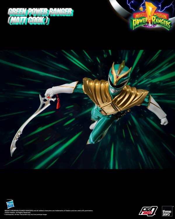 Mighty Morphin Power Rangers FigZero Green Ranger (Matt Cook Ver.) 1/6 Scale PX Previews Limited Edition Figure Gallery Image 14