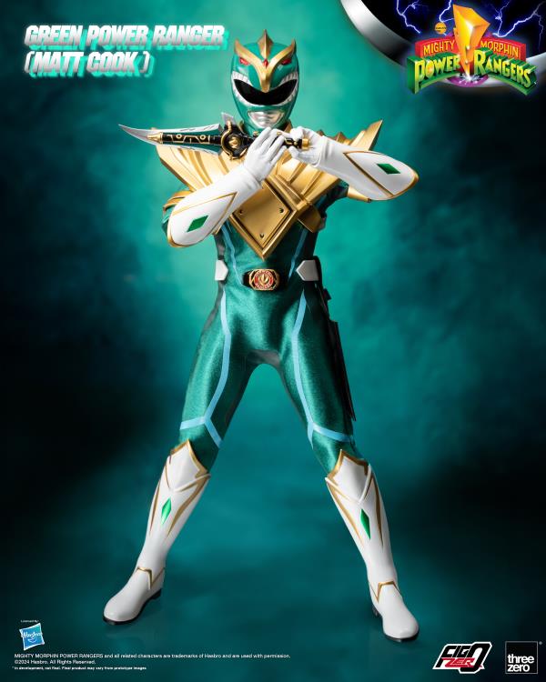Mighty Morphin Power Rangers FigZero Green Ranger (Matt Cook Ver.) 1/6 Scale PX Previews Limited Edition Figure Gallery Image 4