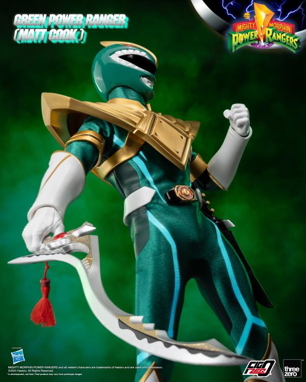 Mighty Morphin Power Rangers FigZero Green Ranger (Matt Cook Ver.) 1/6 Scale PX Previews Limited Edition Figure Gallery Image 9