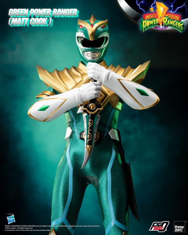 Mighty Morphin Power Rangers FigZero Green Ranger (Matt Cook Ver.) 1/6 Scale PX Previews Limited Edition Figure Gallery Image 7