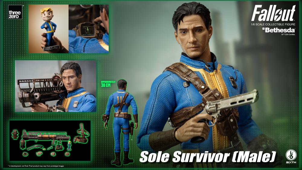 Fallout 4 SiXTH Sole Survivor (Male) 1/6 Scale Figure