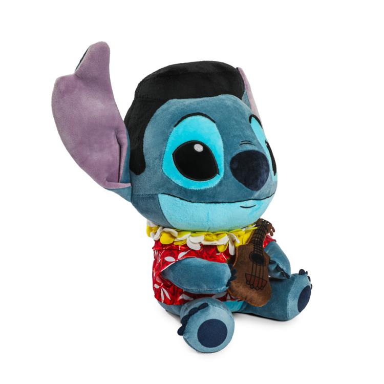 Lilo & Stitch HugMe Elivs Blue Hawaiian Stitch 14" Shake Action Plush Gallery Image 3