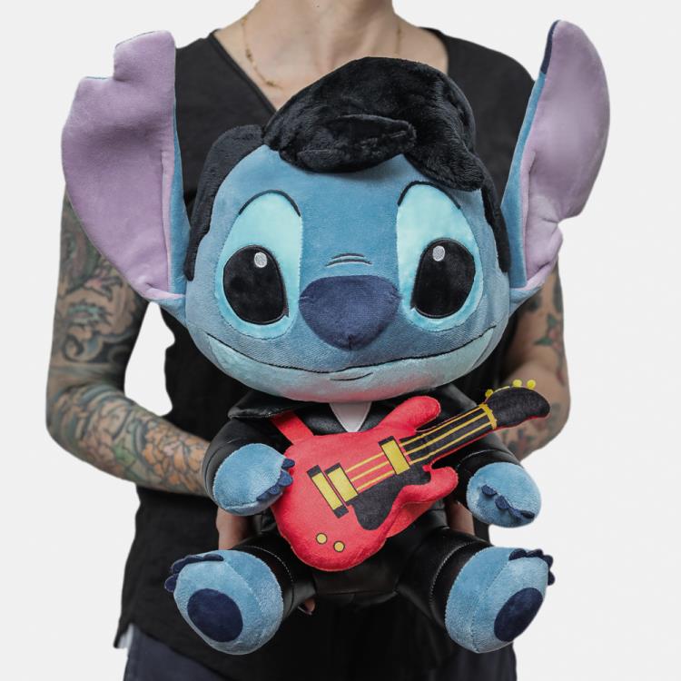 Lilo & Stitch HugMe Elivs Singer Stitch 14" Shake Action Plush Gallery Image 5